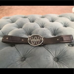 2002 Weezer Concert Belt Buckle